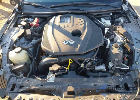 2017 Infiniti Q50 2.0T Base z USA, uszkodzony, nr VIN JN1CV7AP7HM640801